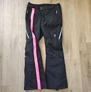 Spyder Black and Pink Women's Pants